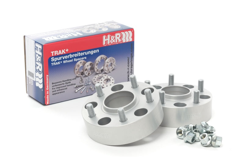 H&R Trak+ 25mm DRM Wheel Spacer Bolt 5x120 Center Bore 72.5 Thread 14x1.5 - Black -  Shop now at Performance Car Parts