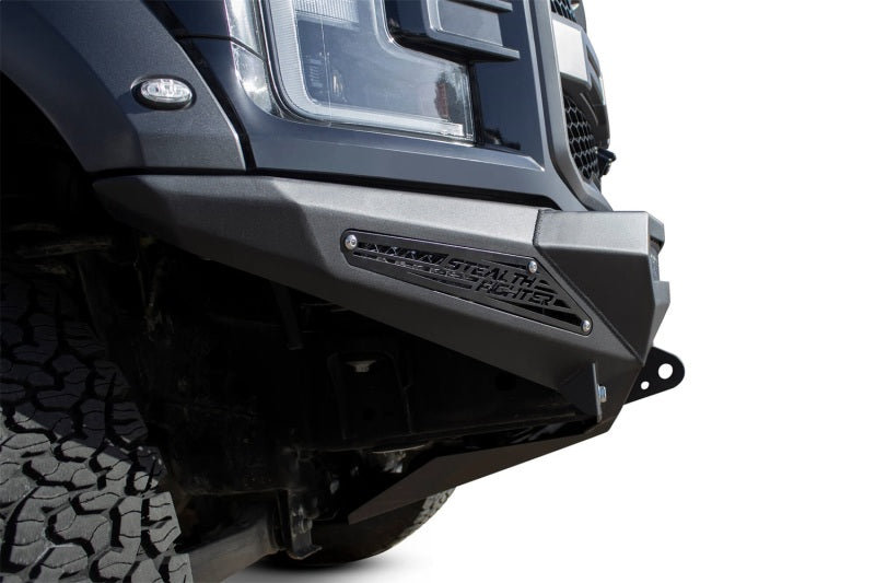 Addictive Desert Designs 17-18 Ford F-150 Raptor Stealth Fighter Front Bumper w/ Winch Mount -  Shop now at Performance Car Parts
