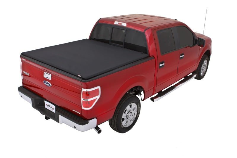 Lund 04-14 Ford F-150 (5.5ft. Bed) Genesis Elite Tri-Fold Tonneau Cover - Black -  Shop now at Performance Car Parts