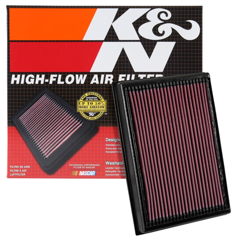K&N 2016 Nissan Titan XD V8-5.0L Replacement Drop In Air Filter -  Shop now at Performance Car Parts
