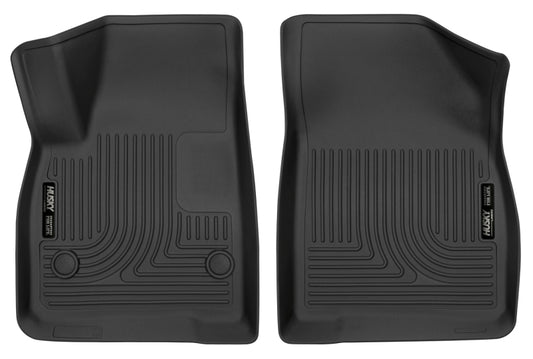 Husky Liners 17-23 Cadillac XT5/17-23 GMC Acadia 2nd Row Bench X-Act Contour Black Front Floor Liner