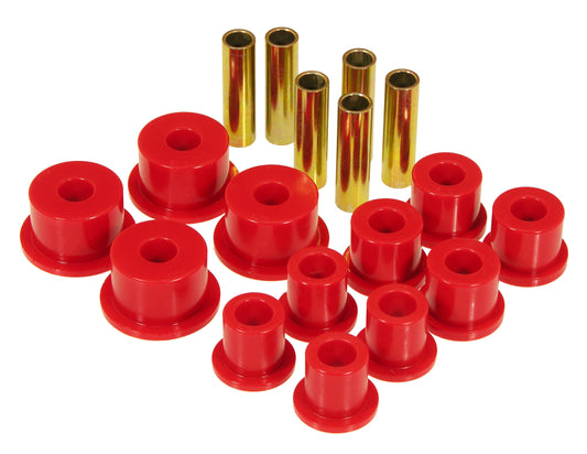 Prothane 74-91 Jeep Cherokee Front Spring & Shackle Bushings (w/ 2in OD Main Eye) - Red -  Shop now at Performance Car Parts