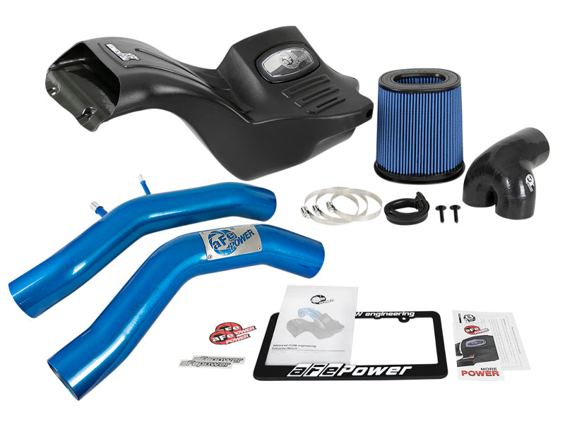 aFe Momentum XP Cold Air Intake System w/ Pro 5R Media Blue 15-19 Ford F-150 V8-5.0L -  Shop now at Performance Car Parts