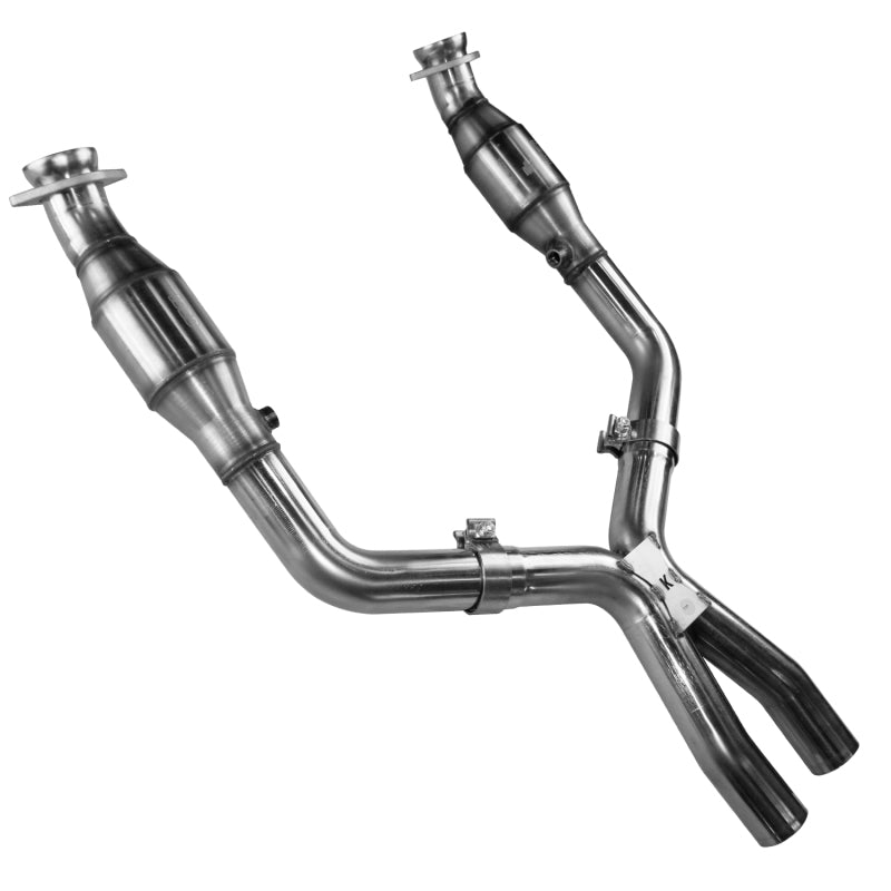 Kooks 05-10 Ford Mustang GT 4.6L 3V Auto/Manual 2 1/2in x 2 1/2in OEM Cat X Pipe Kooks HDR Req -  Shop now at Performance Car Parts