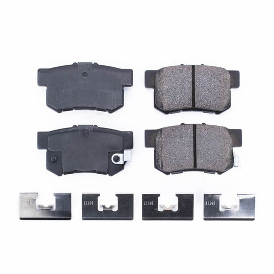 Power Stop 01-03 Acura CL Rear Z17 Evolution Ceramic Brake Pads w/Hardware -  Shop now at Performance Car Parts