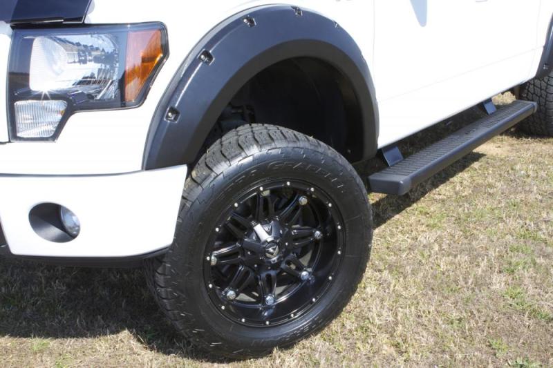Lund 11-16 Ford F-250 RX-Rivet Style Textured Elite Series Fender Flares - Black (4 Pc.) -  Shop now at Performance Car Parts
