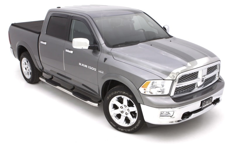 Lund 10-17 Dodge Ram 2500 Crew Cab 5in. Curved Oval SS Nerf Bars - Polished -  Shop now at Performance Car Parts