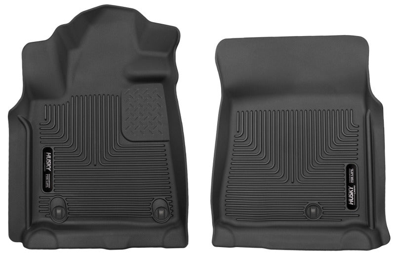 Husky Liners 07-11 Toyota Tundra Pickup(Crew / Ext / Std Cab) X-Act Contour Black Front Floor Liners -  Shop now at Performance Car Parts