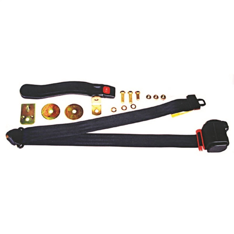 Omix Universal 3-Point Seat Belt -  Shop now at Performance Car Parts