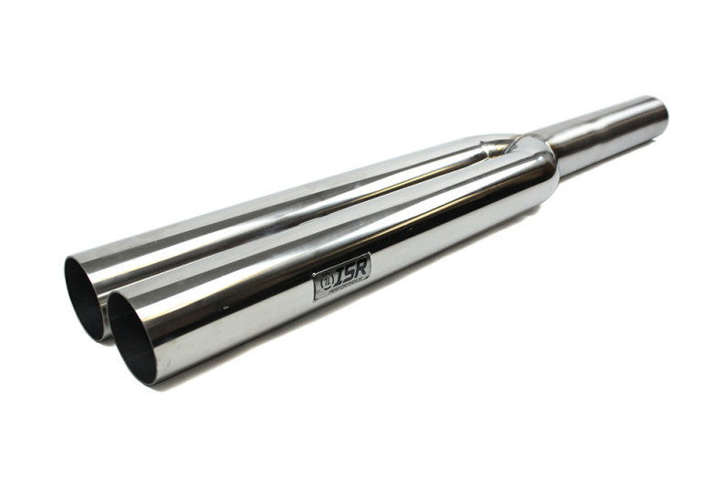 ISR Performance Universal 3in Dual Tips 40in Length. 16in to Dual 24in -  Shop now at Performance Car Parts