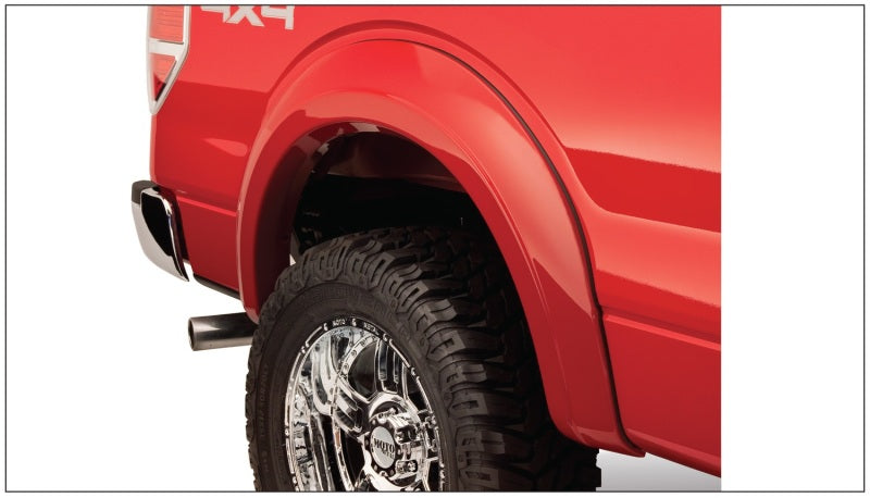 Bushwacker 09-14 Ford F-150 Styleside Extend-A-Fender Style Flares 4pc 67.0/78.8/97.4in Bed - Black -  Shop now at Performance Car Parts