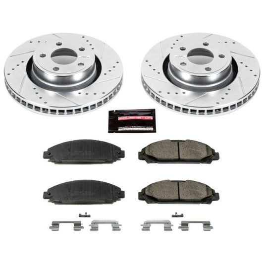 Power Stop 15-19 Ford Mustang Front Z23 Evolution Sport Brake Kit -  Shop now at Performance Car Parts