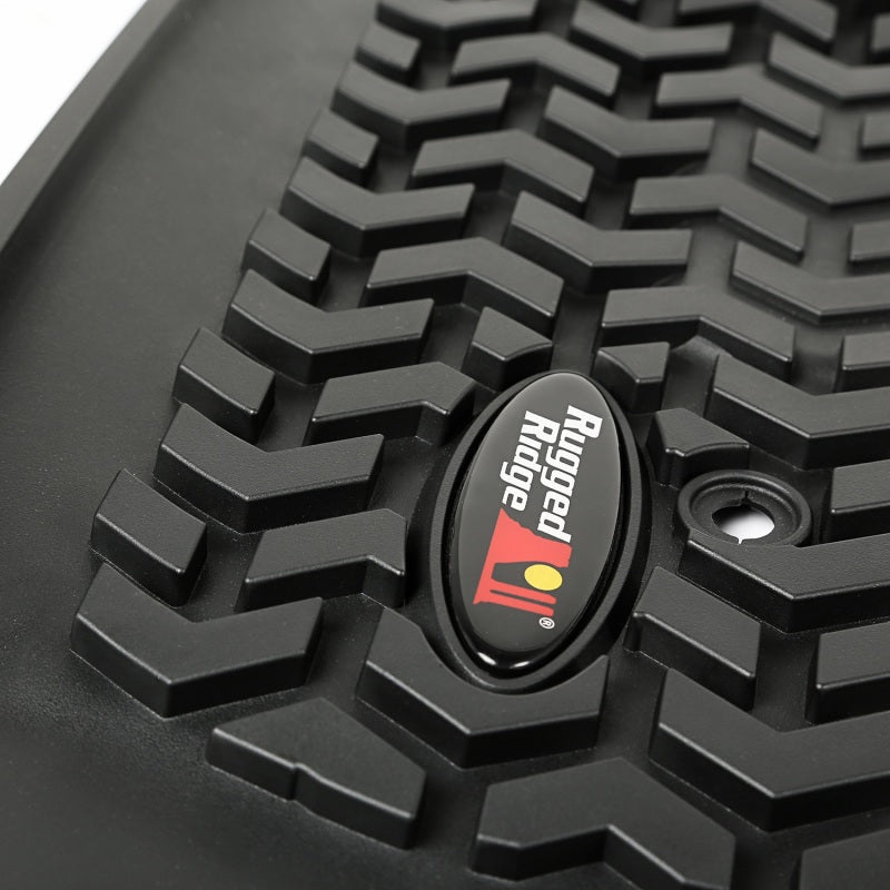Rugged Ridge Floor Liner Front Black 2015-2019 Chevrolet / GMC Colorado / Canyon Extended Cab -  Shop now at Performance Car Parts