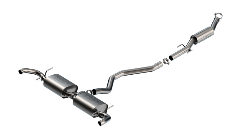 Borla 22-24 Jeep Grand Cherokee 4xe 2.0 L4 AWD S-Type Cat-Back Exhaust w/o Tips - Performance Car Parts