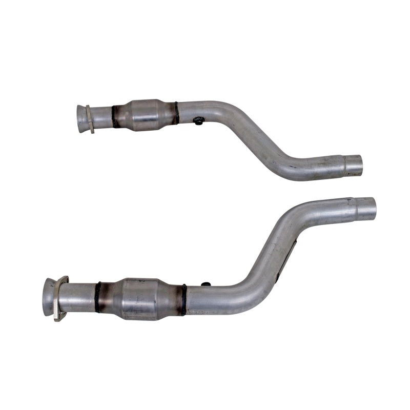 BBK 05-15 Dodge Challenger Charger Short Mid X Pipe w Catalytic Converters 2-3/4 For LT Headers - Performance Car Parts