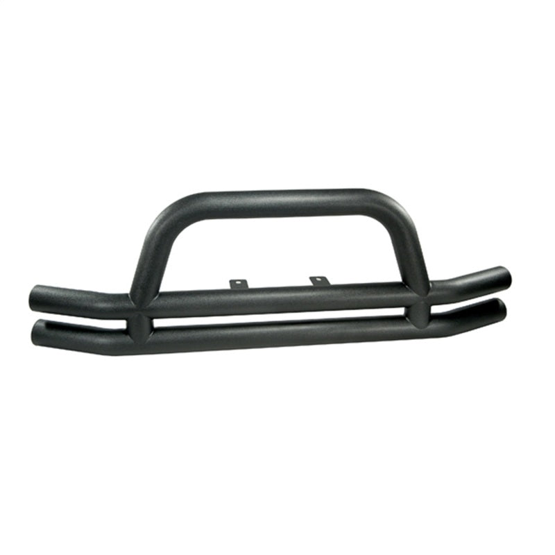 Rugged Ridge 3-In Dbl Tube Front Bumper Black 76-06 CJ &Jeep Wrangler -  Shop now at Performance Car Parts
