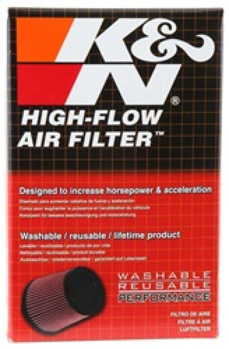 K&N Filter Universal Rubber Filter 20 Deg Flange Angle 2.25in Flange ID x 3.5in OD x 5in H -  Shop now at Performance Car Parts