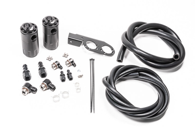 Radium Engineering Dual Catch Can Kit Nissan Z33 V35 VQ35DE/HR Fluid Lock -  Shop now at Performance Car Parts
