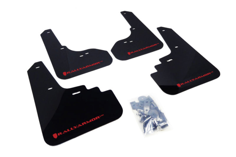 Rally Armor 05-09 Subaru Legacy GT / Outback Black UR Mud Flap w/ Red Logo -  Shop now at Performance Car Parts