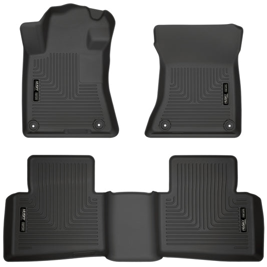 Husky Liners 19-23 Nissan Altima WeatherBeater Black Front & Second Seat Floor Liner -  Shop now at Performance Car Parts