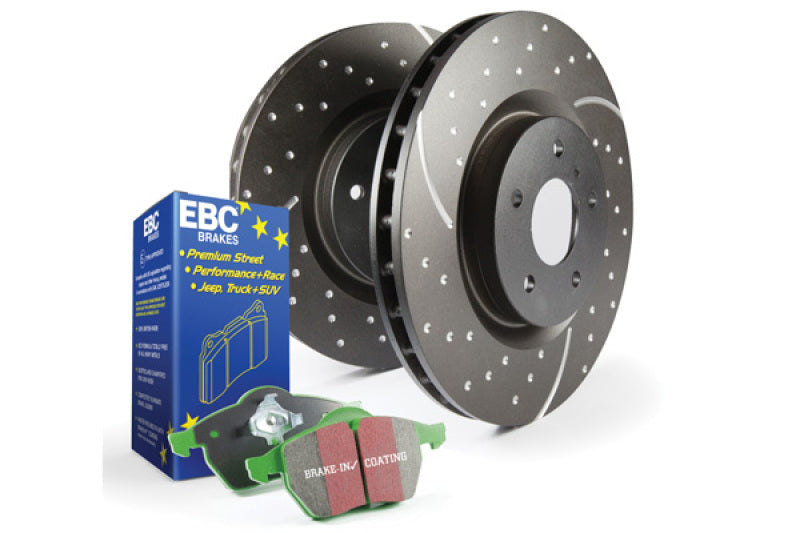 EBC S10 Kits Greenstuff Pads and GD Rotors -  Shop now at Performance Car Parts