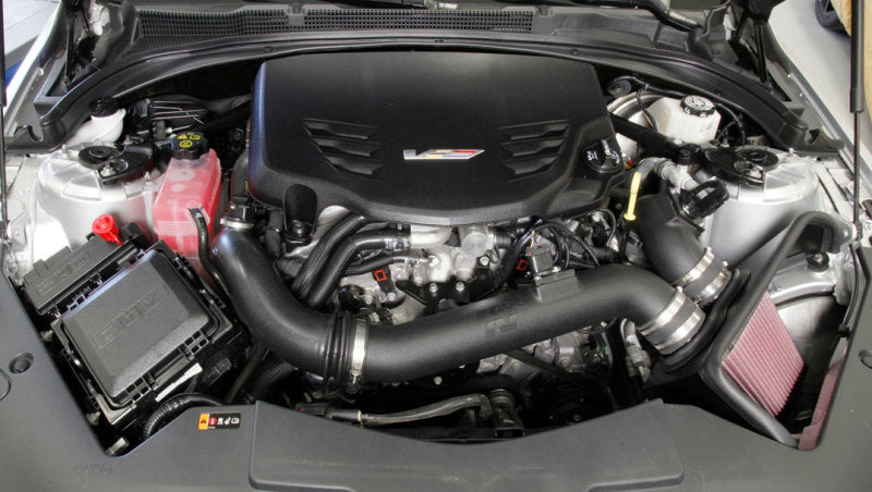 K&N 16-17 Cadillac ATS-V 3.6L V6 Twin Turbo Performance Intake Kit -  Shop now at Performance Car Parts