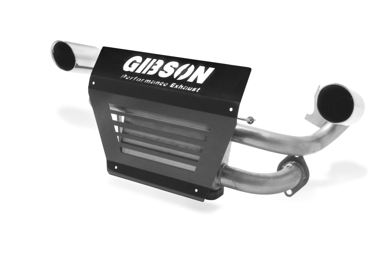 Gibson 15-17 Polaris RZR XP 1000 EPS Base 2.25in Dual Exhaust - Stainless -  Shop now at Performance Car Parts