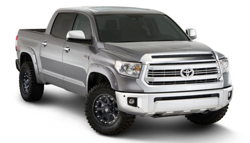 Bushwacker 16-18 Toyota Tundra Fleetside Pocket Style Flares 4pc 66.7/78.7/97.6in Bed - Silver Sky -  Shop now at Performance Car Parts