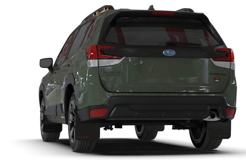 Rally Armor 2022 Subaru Forester (Incl. Wilderness) Black UR Mud Flap w/ Grey Logo -  Shop now at Performance Car Parts
