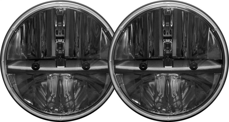 Rigid Industries 7in Round Headlights w/ H13 to H4 Adaptors - Set of 2 -  Shop now at Performance Car Parts