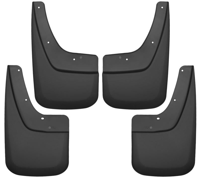 Husky Liners 14-17 GMC Sierra 1500 / 15-16 Sierra 2500 HD Front and Rear Mud Guards - Black -  Shop now at Performance Car Parts