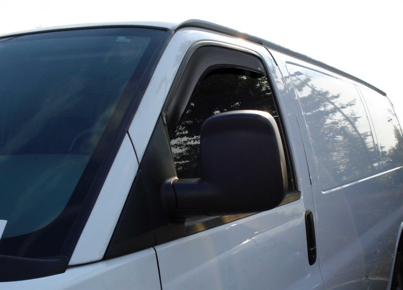 AVS 97-06 Jeep Wrangler Ventvisor In-Channel Window Deflectors 2pc - Smoke - Performance Car Parts