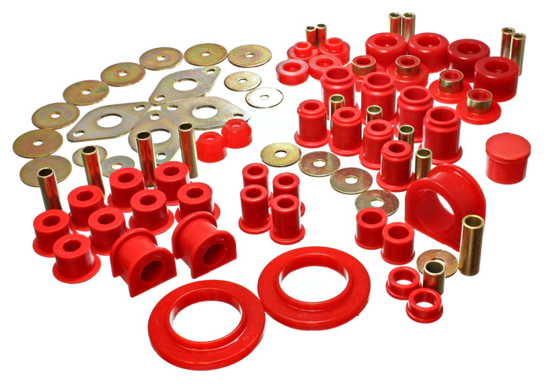 Energy Suspension 01-04 Toyota Tacoma Red Hyper-Flex Master Bushing Set -  Shop now at Performance Car Parts
