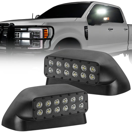 ORACLE Lighting 17-22 Ford Super Duty LED Off-Road Side Mirror Ditch Lights -  Shop now at Performance Car Parts