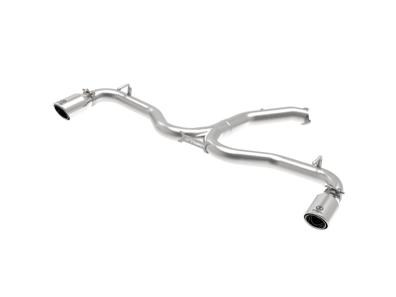 aFe Takeda 3in-2.5in SS Axle-Back Exhaust w/Polished Tips 2018 Hyundai Elantra GT Sport I4-1.6L(t) -  Shop now at Performance Car Parts
