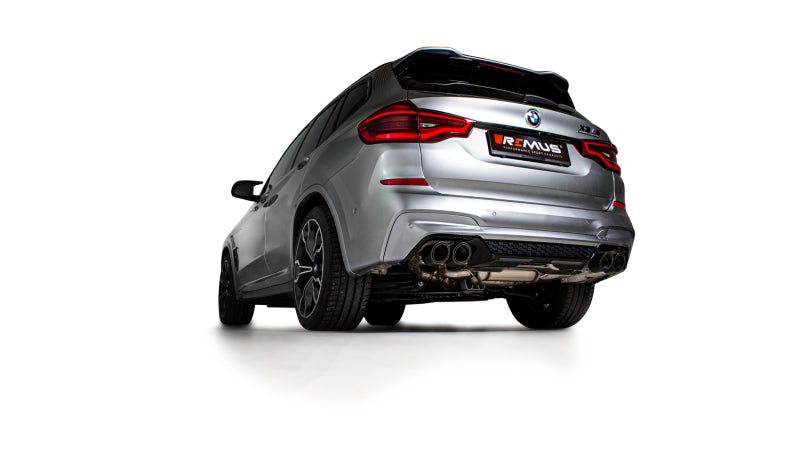 Remus 2019+ BMW X3 M Competition F97 S58 3.0L Race Axle Back Exhaust (Tail Pipes Req) -  Shop now at Performance Car Parts