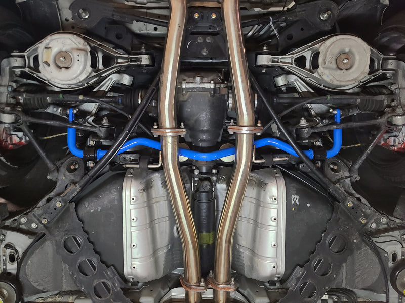 aFe 09-20 Nissan 370Z V6-3.7L Front and Rear Control Sway Bar Set - Blue -  Shop now at Performance Car Parts