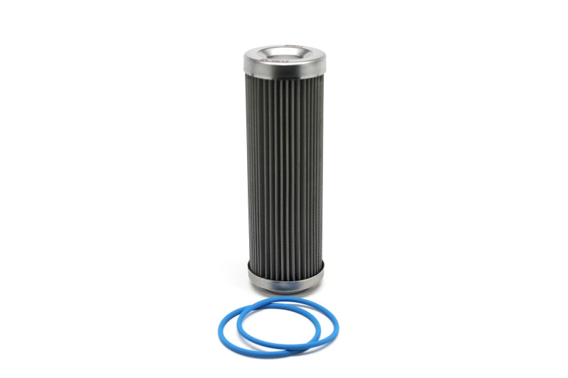 Fuelab 100 Micron Stainless Replacement Element - 5in w/2 O-Rings & Instructions -  Shop now at Performance Car Parts