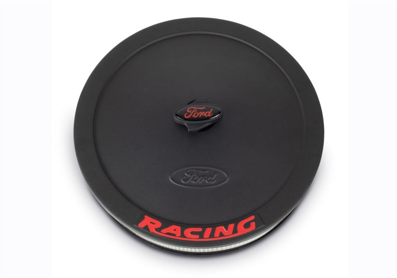 Ford Racing Air Cleaner Kit - Black Crinkle Finish w/ Red Emblem -  Shop now at Performance Car Parts