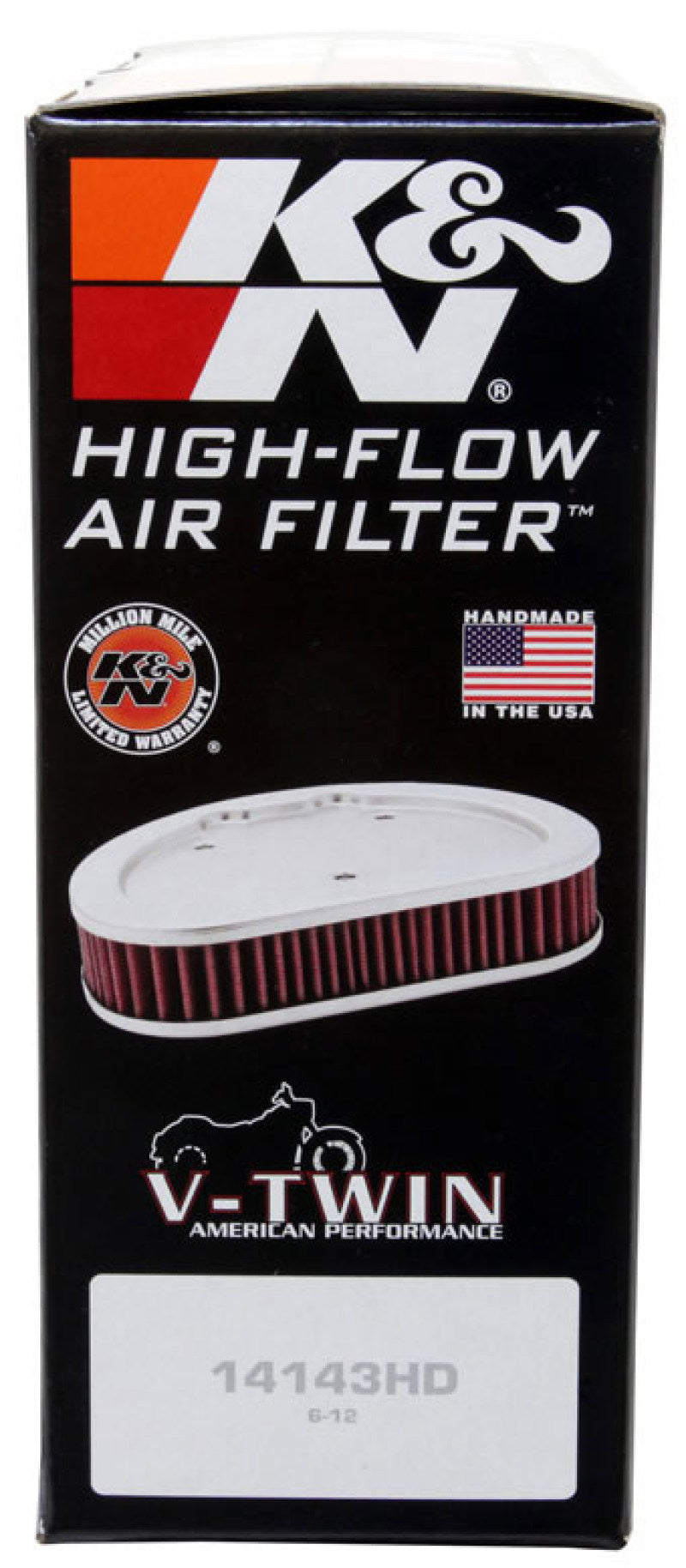 K&N 08-09 Harley Replacement Air Filter -  Shop now at Performance Car Parts