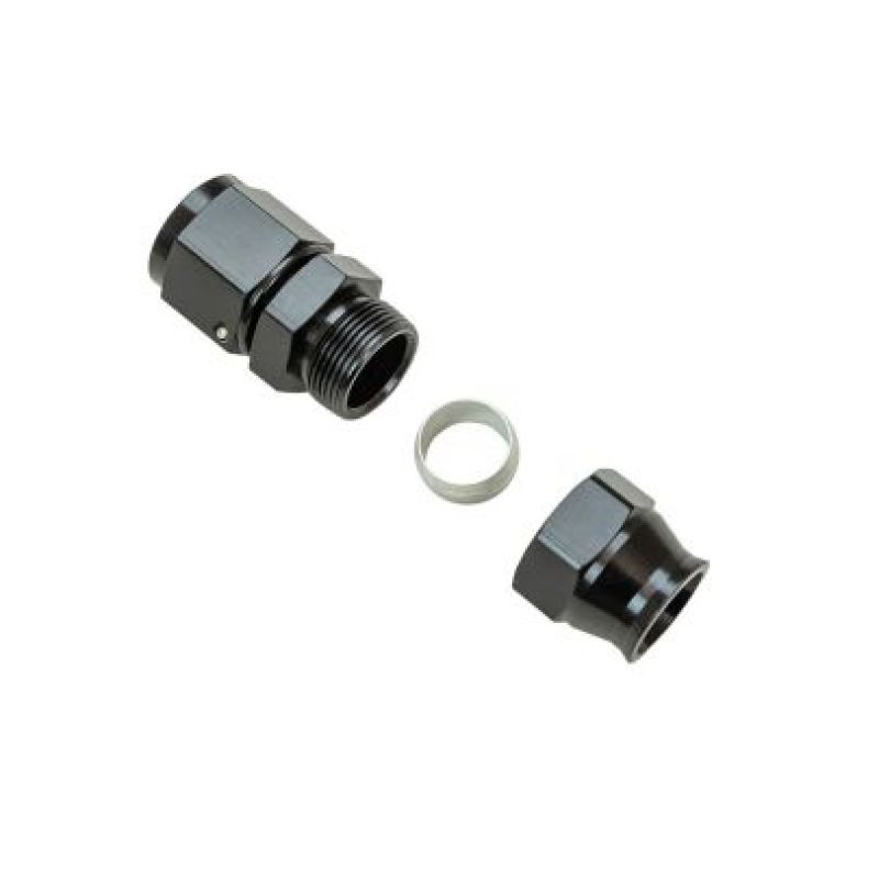 Moroso Aluminum Fitting Adapter 10AN Female to 5/8in Tube Compression-Black -  Shop now at Performance Car Parts