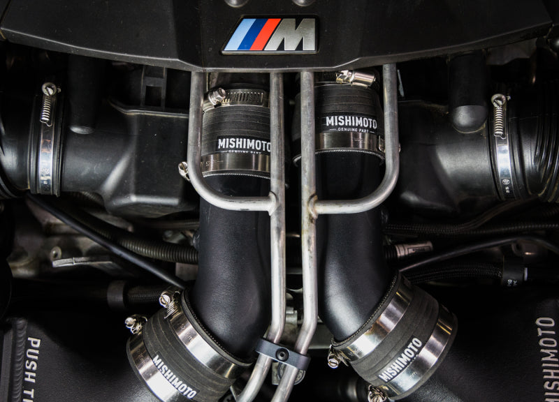 Mishimoto 12-16 BMW F10 M5 Intercooler Pipe Kit Micro Wrinkle Black -  Shop now at Performance Car Parts