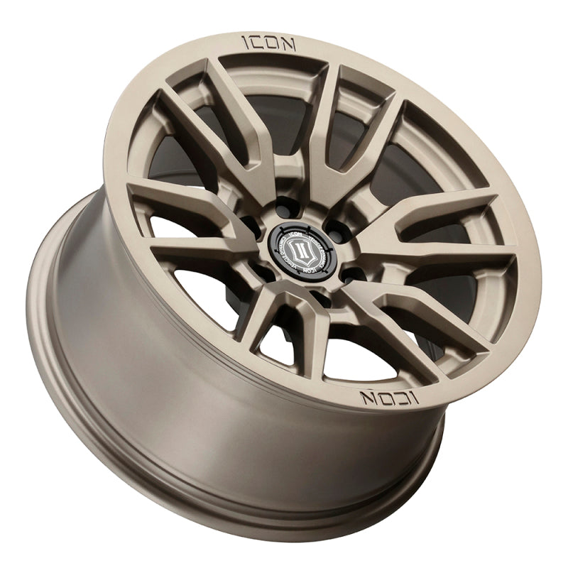 ICON Vector 6 17x8.5 6x5.5 25mm Offset 5.75in BS 93.1mm Bore Bronze Wheel -  Shop now at Performance Car Parts