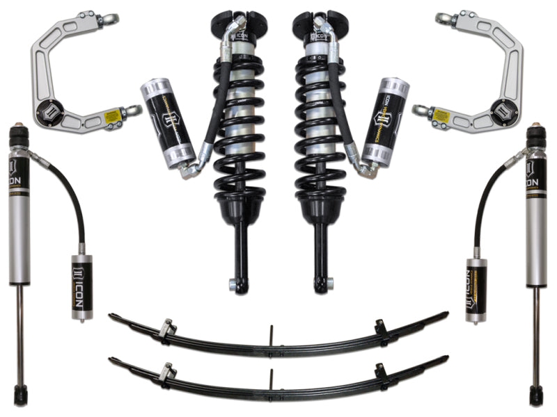ICON 05-15 Toyota Tacoma 0-3.5in/2016+ Toyota Tacoma 0-2.75in Stg 4 Suspension System w/Billet Uca -  Shop now at Performance Car Parts