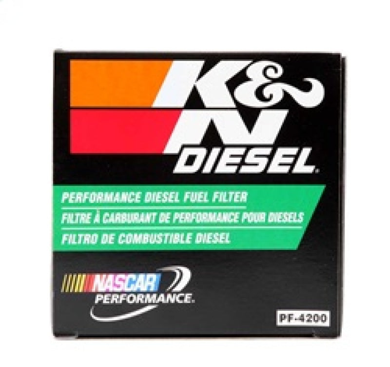 K&N 03-09 Dodge Ram 5.9L L6 Diesel 3.375in OD x 3.969in L Fuel FIlter -  Shop now at Performance Car Parts