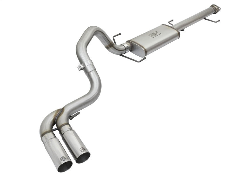 aFe Rebel Series 3in Stainless Steel Cat-Back Exhaust System w/Polished Tips 07-14 Toyota FJ Cruiser -  Shop now at Performance Car Parts