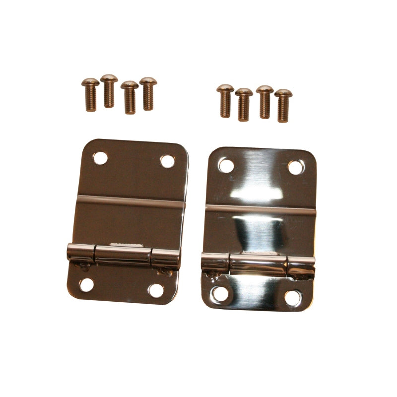 Rugged Ridge 76-86 Jeep CJ Stainless Steel Tailgate Hinges -  Shop now at Performance Car Parts