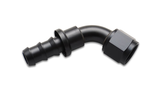Vibrant Push-On 60 Degree Hose End Elbow FittingSize -12AN -  Shop now at Performance Car Parts