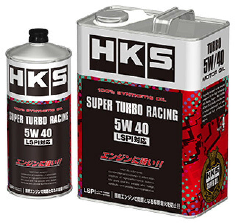 HKS SUPER TURBO RACING OIL 5W40 1L -  Shop now at Performance Car Parts