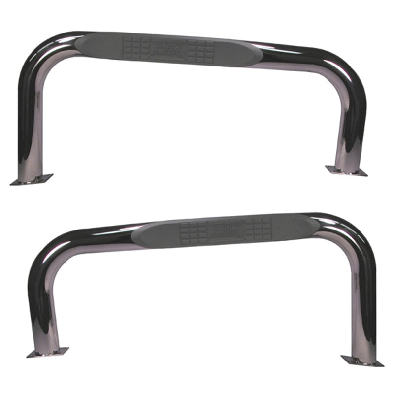 Rugged Ridge Nerf Bars Stainless Steel 76-83 Jeep CJ -  Shop now at Performance Car Parts